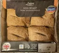 Mängden socker i Hog Roast Pork Sausage Rolls