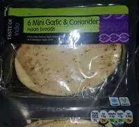 Mängden socker i Naans garlic bread