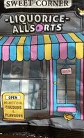 Mängden socker i Liquorice allsorts