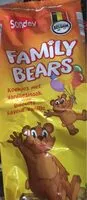 Mängden socker i Family bears
