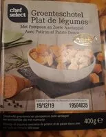 Mängden socker i Plat de légumes avec potirons et patates douces