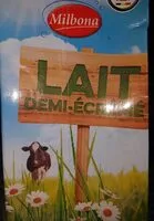 Mängden socker i Lait demi-écrémé