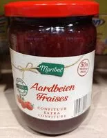 Mängden socker i Confiture fraise