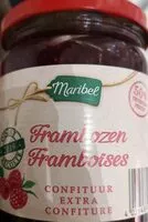 Mängden socker i Confiture framboise