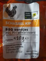 Mängden socker i BBQ worstjes