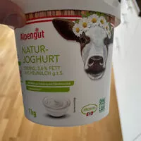 Mängden socker i Naturjoghurt 3,5% Fett