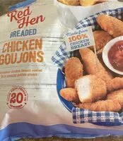 Mängden socker i Breaded Chicken goujons