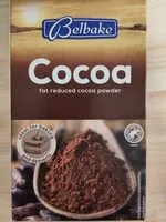 Mängden socker i fat reduced cocoa powder