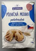 Mängden socker i Pšeničná mouka polohrubá