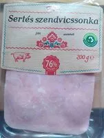 Mängden socker i Sandwich meat