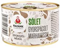 Mängden socker i Sólet Gyorspácolt Marhahússal