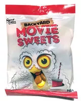 Mängden socker i Backyard Movie Sweets