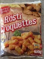 Mängden socker i Röesti croquettes