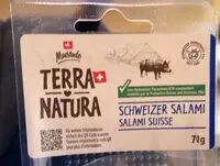 Mängden socker i Salami suisse