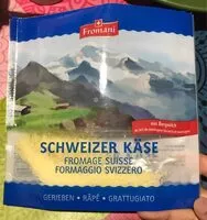 Mängden socker i Schweizer Reibkäse