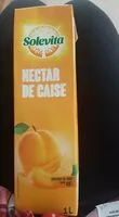 Mängden socker i Nectar de caise