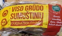 Mängden socker i Viso grudo sumuštiniu duona skrudinimui