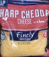 Mängden socker i Sharp cheddar cheeses