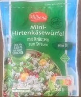 Mängden socker i Mini Hirtenkäsewürfel