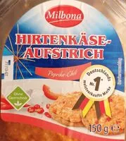 Mängden socker i Hirtenkäse-Aufstrich Paprika-Chili