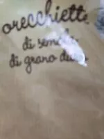 Mängden socker i Orecchiette