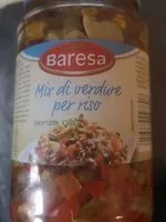 Mängden socker i Mix di verdure per riso