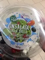 Mängden socker i Insalata alla greca