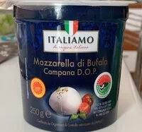 Mängden socker i Mozzarella di bufala campana dop