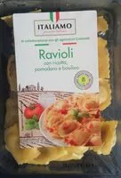 Mängden socker i Ravioli con Ricotta, Pomodoro e Basilico