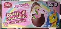 Mängden socker i ovetti di cioccolato con sorpresa
