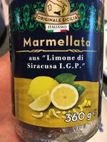 Mängden socker i Marmellata di "Limone di Siracusa I.G.P."
