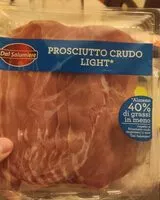Mängden socker i Prosciutto crudo light*
