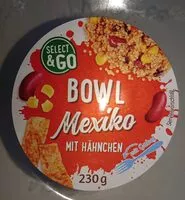 Mängden socker i Bowl Mexico mit Hähnchen