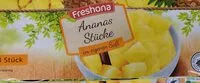 Mängden socker i Ananas Stücke im eigenen Saft