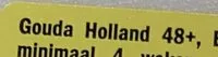 Mängden socker i Gouda Holland 48+