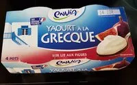 Mängden socker i yaourt à la grecque sur lit aux figues