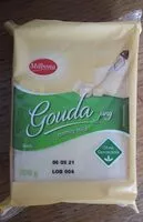 Mängden socker i Gouda jung cremig mild