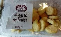 Mängden socker i Nuggets de Poulet, sauces curry & barbecue