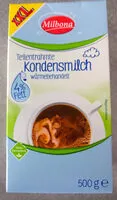 Mängden socker i Kondensmilch