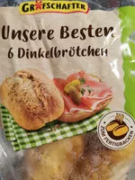 Mängden socker i Unsere Besten Dinkelbrötchen