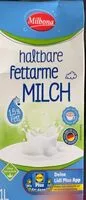 Mängden socker i Haltbare fettarme Milch