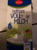 Mängden socker i Haltbare Vollmilch