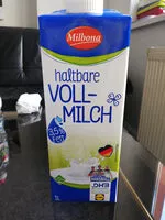 Mängden socker i haltbare Vollmilch