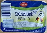 Mängden socker i Speisequark