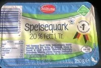 Mängden socker i Speisequark