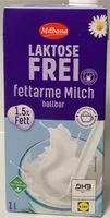 Mängden socker i Laktosefreie, fettarme Milch haltbar 1,5%