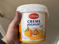 Mängden socker i Yaourt pêche passion avec morceaux