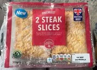 Mängden socker i 2 Steak Slices