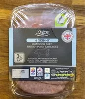 Mängden socker i Pork Sausages