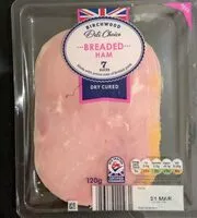 Mängden socker i Breaded Ham
